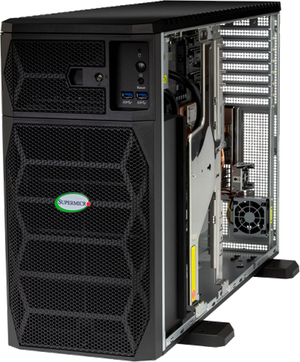 Supermicro ARS-511GD-NB-LCC Super AI Station · NVIDIA GB300 Grace Blackwell Ultra